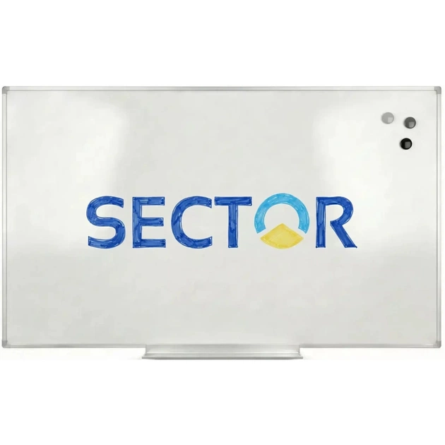 Офісна дошка Sector магнітно-маркерна, 150х100 см (М1510) - picture 4