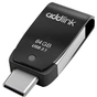 USB флеш накопичувач AddLink 64GB T65 Black USB 3.1/Type-C (ad64GBT65G3) - уменьшенное изображение 1