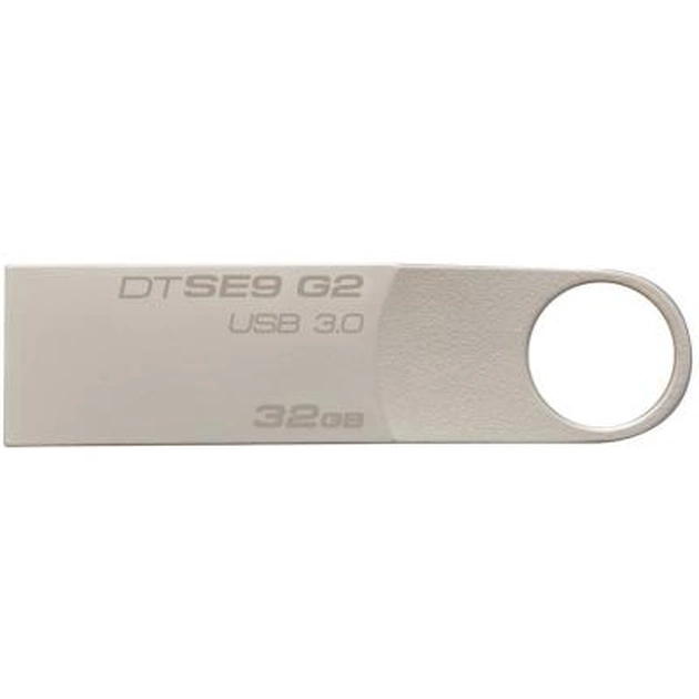 USB флеш накопичувач Kingston 32GB DataTraveler SE9 Silver USB 2.0 (DTSE9G2/32GBZ) - изображение 1
