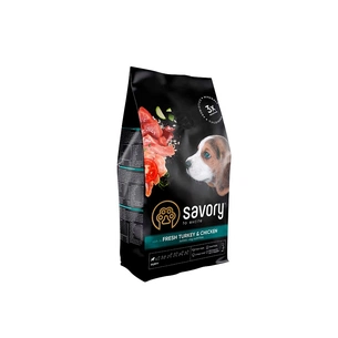 Сухий корм для собак Savory Puppy rich in Fresh Turkey and Chicken 1 кг (4820232630280) зображення 1