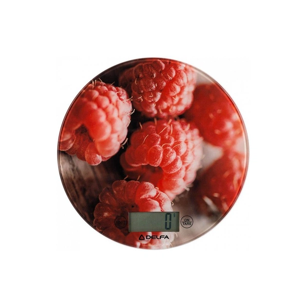 Ваги кухонні Delfa DKS-3116 Raspberry - зображення 1