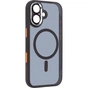 Чохол до мобільного телефона Armorstandart Unit MagCase SE Apple iPhone 17 Black Orange (ARM86314) - зменшене зображення 2