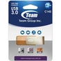 USB флеш накопичувач Team 128GB C143 Brown USB 3.0 (TC1433128GN01) - зменшене зображення 2