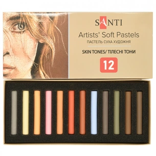Пастель Santi Skin Tones суха 12 кольорів (353697) изображение 1