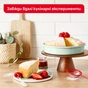Форма для випічки Tefal Ceramik Round Cake 17 см (J1756004) - зменшене зображення 3