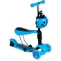 Самокат Same Toy триколісний, із сидінням та кошиком, Блакитний (SY-S170Ut-1) - зменшене зображення 1