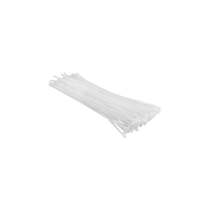 Стяжка Top Tools біла, 3.6x300 мм, пластик, 100 шт. (44E954) picture 1