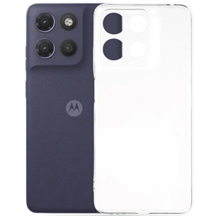 Чохол до мобільного телефона BeCover Silicone Motorola Moto G17 / G17 Power Transparent (716017) зображення 1