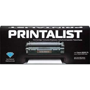 Картридж Printalist Canon 069H Cyan 5500 ст. (Canon-069HC-PL) зображення 1
