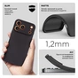 Чохол до мобільного телефона Armorstandart Matte Slim Fit Apple iPhone 17 Pro Max Camera cover Black (ARM86233) - зменшене зображення 3