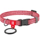 Нашийник для тварин WAUDOG Re-cotton з QR паспортом для котів та дрібних порід собак XS червоний (16403) - зменшене зображення 1