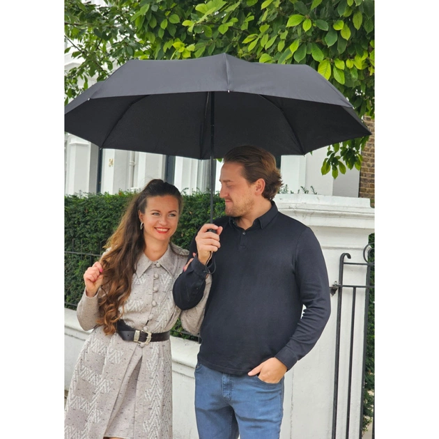 Парасоля Fulton Open&Close Jumbo-1 G323 Black (G323-010259) - зображення 4