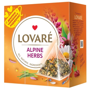 Чай Lovare "Alpine herbs" 15х2 г (lv.76371) изображение 1