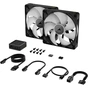 Кулер до корпусу Corsair iCUE Link RX140 RGB PWM Dual Pack (CO-9051020-WW) - зменшене зображення 3