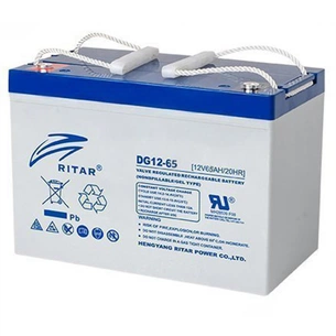 Батарея до ДБЖ Ritar GEL 12V-65Ah (DG12-65) зображення 1