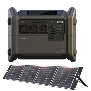 Зарядна станція Segway CUBE 1000, 2200W, 1024W/h + панель 250W (AA.13.04.02.0004-SET250) зображення 1