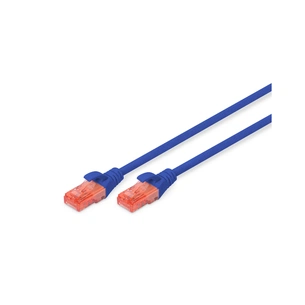 Патч-корд Digitus 10м, CAT 6 UTP, AWG 26/7, Cu, LSZH, blue (DK-1617-100/B) изображение 1