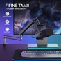 Мікрофон Fifine TAM8 USB Black (TAM8) - зменшене зображення 10