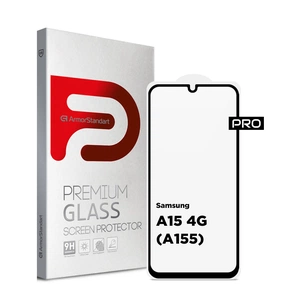 Скло захисне Armorstandart Pro Samsung A15 4G (A155) Black (ARM74659) зображення 1