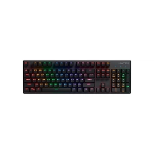 Клавіатура Hator Icefall Mecha Rainbow Wireless/USB Black (HTK204UA) зображення 1