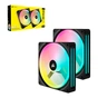 Кулер до корпусу Corsair iCUE Link QX140 RGB PWM PC Fans Starter Kit with iCUE LINK System Hub (CO-9051004-WW) - уменьшенное изображение 9