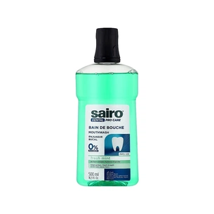 Ополіскувач для порожнини рота Sairo Fresh Mint Свіжа м'ята 500 мл (8433295092016) зображення 1