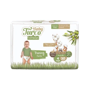 Підгузки Baby Turco трусики Maxi, Розмір 4 (8-18 кг) 30 шт (8681212064572) зображення 1