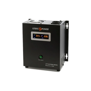 Пристрій безперебійного живлення LogicPower LPY- W - PSW-500VA+, 5А/10А (4142) зображення 1