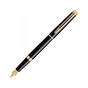 Ручка пір'яна Waterman HEMISPHERE Black  FP F (12 053) - зменшене зображення 3
