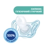 Пустушка Chicco Physioforma Micro силіконова від 0 до 2 місяців Нейтральна 2 шт (75126.41) - зменшене зображення 5