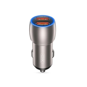 Зарядний пристрій XO 2xUSB QC3.0 36W black (СC52-BK) зображення 1