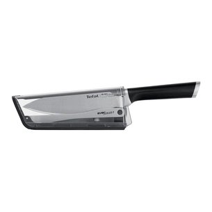 Кухонний ніж Tefal Eversharp, 16.5см, з чохол-точило нержавіюча сталь, чорний (K2569004) зображення 1