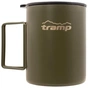 Чашка туристична Tramp зі складаними ручками та поїлкою 500 мл Olive (UTRC-142-olive) - зменшене зображення 1