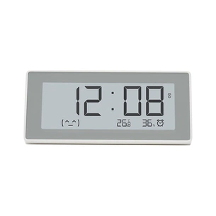 Термо-гігрометр Xiaomi Miaomiaoce Smart clock temperature and humidity meter (MHO-C303) изображение 1