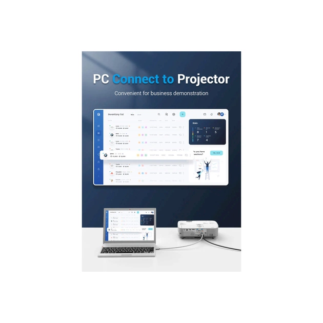 Кабель мультимедійний HDMI M to HDMI M 10.0m V2.0 4K60Hz silver Vention (AABIL) - зображення 9