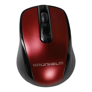 Мишка Grunhelm M-510WL Wireless Black/Red (126870) зображення 1