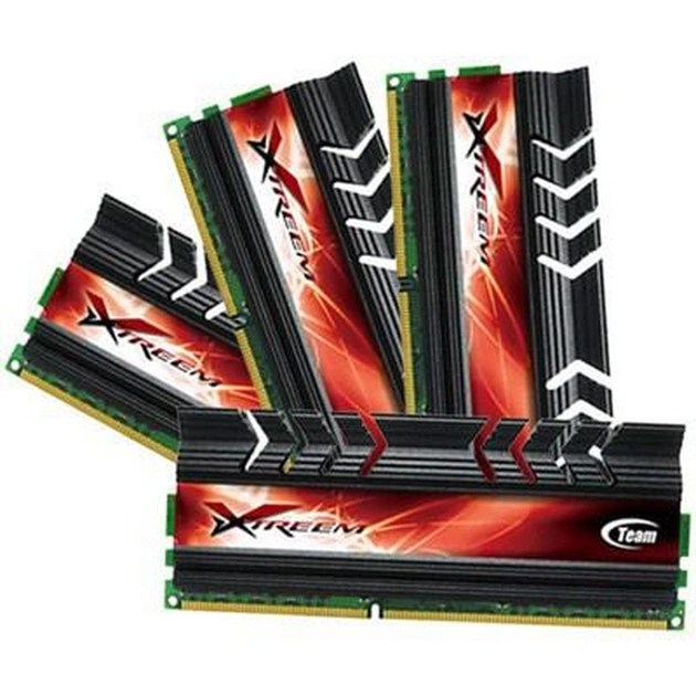 Модуль пам'яті для комп'ютера DDR3 16GB (4x4GB) 2600 MHz Team (TXD316G2600HC10QQC-L) - зображення 1