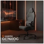 Крісло ігрове GamePro GC760DG Fabric Dark Gray (GC760DG) - зменшене зображення 2