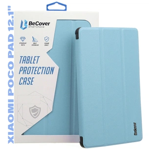 Чохол до планшета BeCover Smart Case Xiaomi Poco Pad 12.1" Light Blue (711560) зображення 1