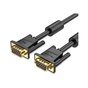 Кабель мультимедійний VGA M to VGA M 10.0m black Vention (DAEBL) - зменшене зображення 1