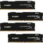 Модуль пам'яті для комп'ютера DDR4 16GB (4x4GB) 2133 MHz Fury Blac Kingston Fury (ex.HyperX) (HX421C14FBK4/16) - зменшене зображення 1