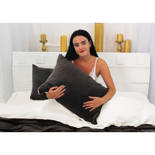 Постільна білизна MirSon Велюр Winter Delicate 28-0068 Camelia King Size (2200004036816) зображення 1