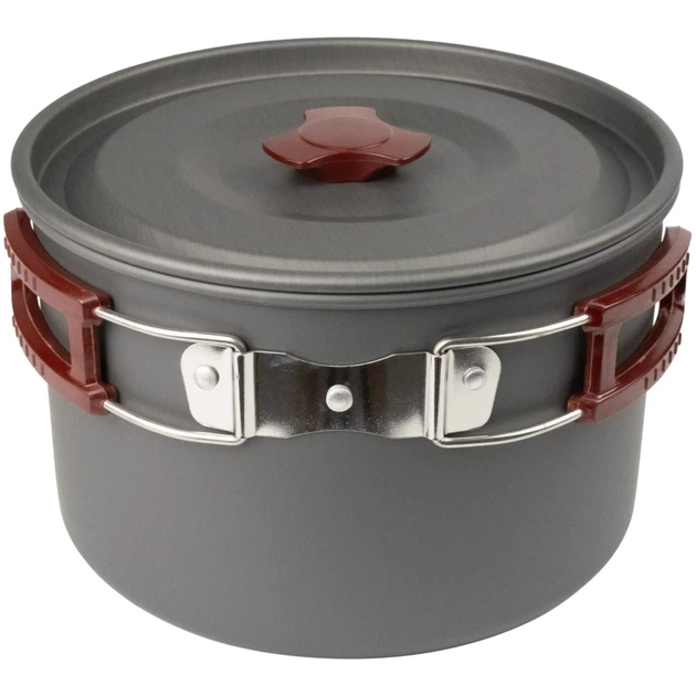 Котел туристичний Tribe Pot 3 л Alu алюмінієвий grey (T-FH-0015-grey) - picture 4