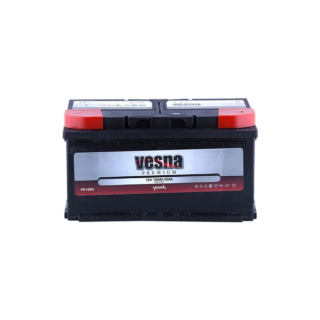 Аккумулятор автомобильный Vesna 100 Ah/12V Premium Euro (415 100) - изображение 1