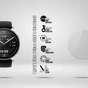 Плівка захисна Armorstandart Matte hydrogel Amazfit Pop 3R 6 pcs (ARM91971) - зменшене зображення 2