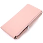 Гаманець Karya З натуральної шкіри Рожевий (21358) - зменшене зображення 2