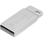 USB флеш накопичувач Verbatim 64GB Metal Executive Silver USB 2.0 (98750) - зменшене зображення 2