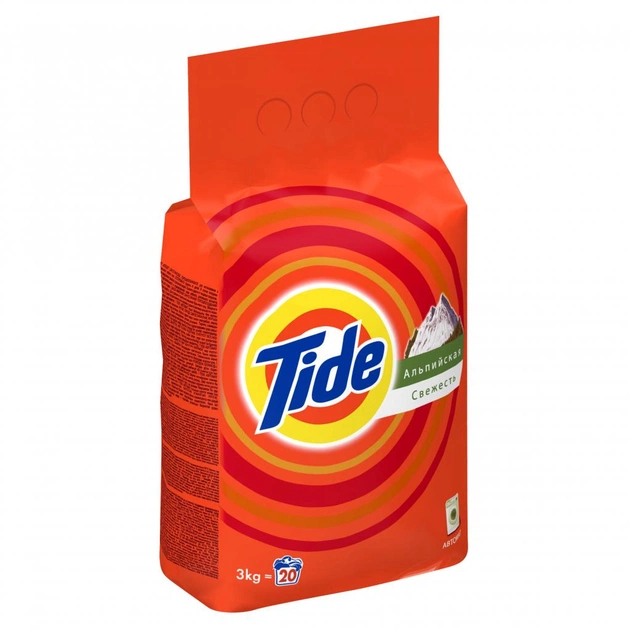 Пральний порошок Tide Альпійська свіжість 3 кг (5413149343672) - изображение 1
