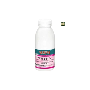 Тонер Canon MF651Cw/MF655Cdw/MF657Cdw, Canon 067 35г Magenta chip WWM (TC-Can067M-35-WWM) зображення 1