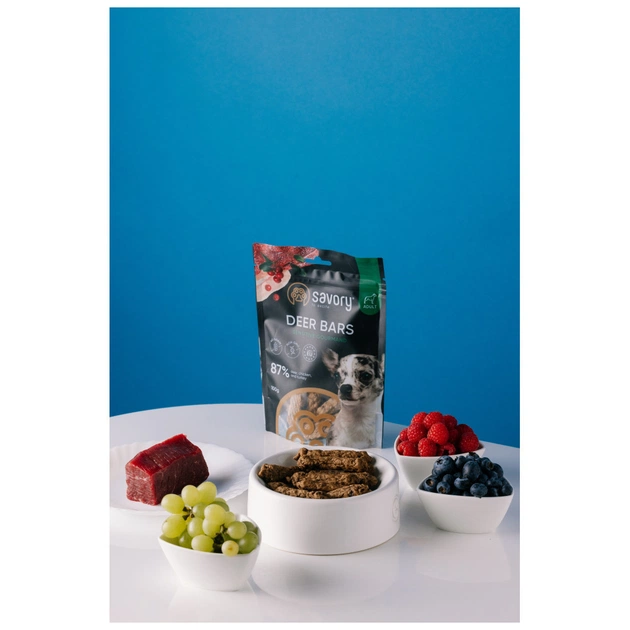 Ласощі для собак Savory Bars With Venison 100 г (4820261921120) - picture 8